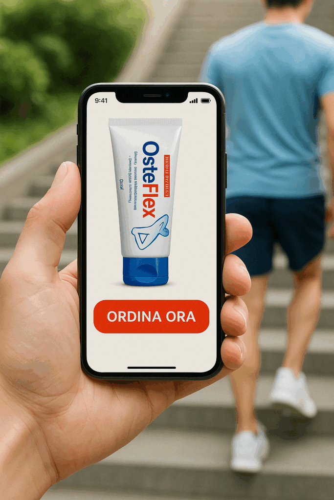 Osteflex - integratore alimentare naturale con glucosamina e condroitina per la salute delle articolazioni