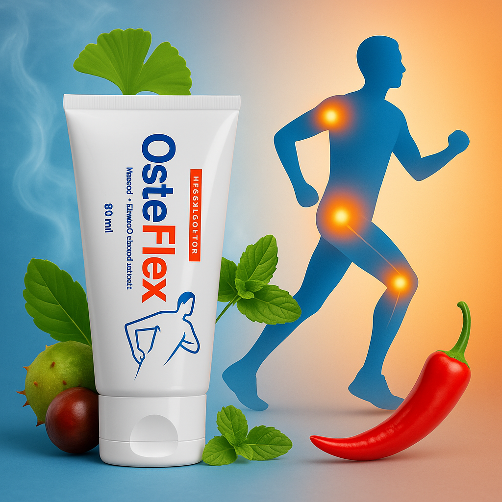 Osteflex - integratore alimentare naturale con glucosamina e condroitina per la salute delle articolazioni